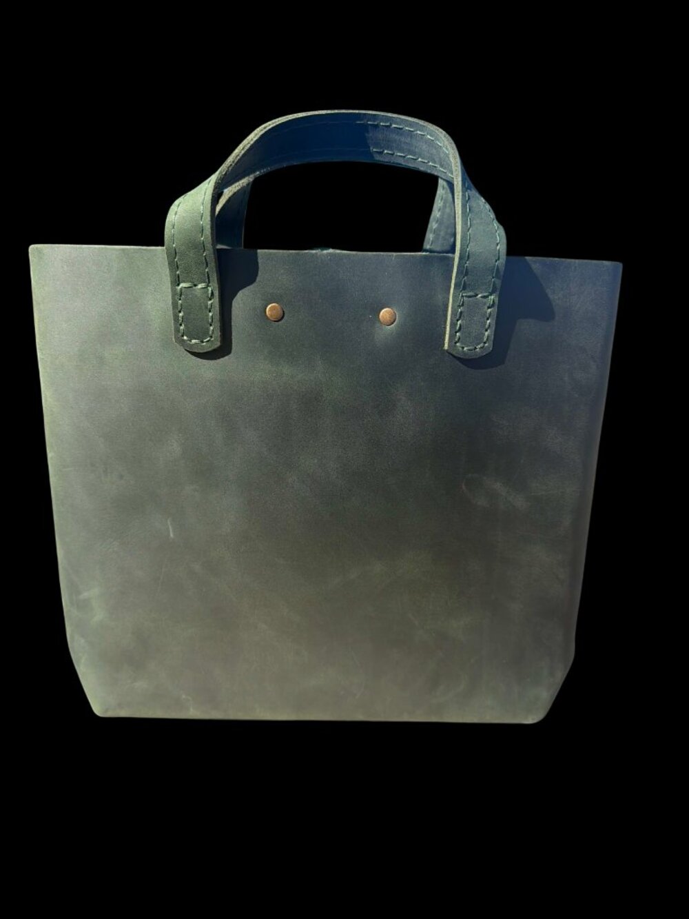New Portland Leather Evergreen Mini Crossbody Tote - Picture 2 of 6